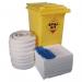 240 Litre Oil & Fuel Kit- Yellow Wheelie Bin 396042