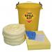 90 Litre Chemical Spill Kitin Round Yellow Bin 396072