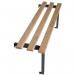 Classic Mono Bench 1000 X 350Mm 2 Legs - Black 396620