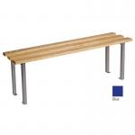 Classic mezzobench 1000x350mm 2 U shape legs - blue 396640