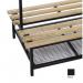 Evolve Duo Shoe Rack 1000Mm - Black 396785