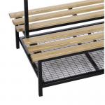 Evolve Duo Shoe Rack 1500Mm - Black 396786