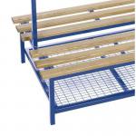 Evolve Duo Shoe Rack 1000Mm - Blue 396790