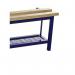 The slingsby Cloakroom Furniture Evolve Mono Shoe Rack measures 2000mm and comes in a stylish blue color. It features a sleek and modern design with ample space to organize your shoes. The rack is sturdy and perfect for any entryway or closet area.