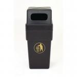 Hooded Victorian style litter bin 396963