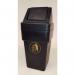 Victorian style litter bin with swing lid 396968