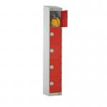 Coloured Door Lockers - Sloping Top 397033