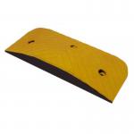 75 mm High Speedbump End Cap Yellow 397075