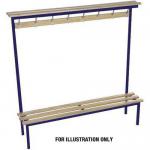 Evolve Solo Bench With Wood Top Shelf 15