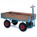 Heavy duty platform trucks, with 200mm high slide in sides 397272