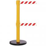 Wheeled retractable belt barrier - pack of 2 397406