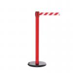 Wheeled retractable belt safety barrier - pack of 2 397412