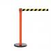 Wheeled retractable belt safety barrier - pack of 2 397417