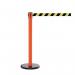 Wheeled retractable belt safety barrier - pack of 2 397417