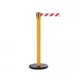 Wheeled retractable belt safety barrier - pack of 2 397424