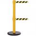 Wheeled retractable belt safety barrier - pack of 2 397435