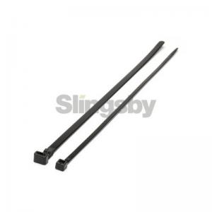 Resealable Black Nylon Cable Ties 300 X 7.6mm, Pack Of 1000 397673