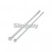 Standard Silver Nylon Cableties 140 X 3.6 Mm, Pack of 1000 397709