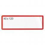 Magnetic Ticketpouch 30 X 100 Pk 100 - Red 397769