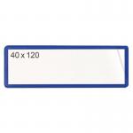 Magnetic Ticket Pouch 40 X 120 Pk 100 - Blue 397771