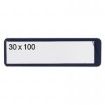 Self-adhesive Ticketpouch 30 X 100 Pk 100 - Black 397787