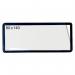 Self-adhesive Ticketpouch 60 X 140 Pk 100 - Black 397802