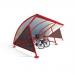 Moonshape modular cycle shelter with rack - Starter bay 397823