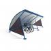 Moonshape modular cycle shelter with rack - Starter bay 397825