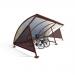 Moonshape modular cycle shelter with rack - Starter bay 397831