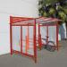 Modern cycle shelter 397832