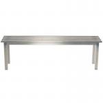 Aqua Mezzo Freestanding Bench Stainless Steel 1000mm Wide X 325 Deep 398247