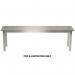 Aqua Mezzo Freestanding Benchstainless Steel 2000 mm Wide X 325 Deep 398249