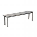 Aqua mezzo laminate freestanding changing room bench 398257