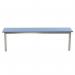 Aqua mezzo laminate freestanding changing room bench 398262