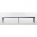 Aqua mezzo laminate freestanding changing room bench 398266