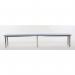 Aqua mezzo laminate freestanding changing room bench 398266