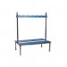 Aqua duo laminate changing room bench 398272