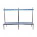 Aqua duo laminate changing room bench 398275