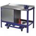 Heavy Duty Mobile Workbench 1200 X 750 with Cupboard 398607