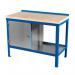 Heavy Duty Static Bench 2000 X 750 with Wood Top 398630