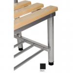 Club Adjustable Feet Forall Club Changing Room Benches, Factory Fit 398669