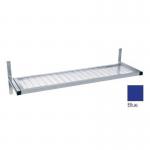 Evolve wall mounted mesh cloakroom shelf 398725