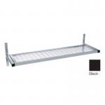 Evolve wall mounted mesh cloakroom shelf 398734