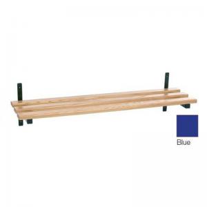Evolve wall mounted wood cloakroom shelf 398768