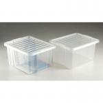 Clear plastic containers - with lids 399215