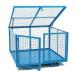 Security cage with a fork-lift base 399307