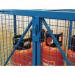 Security cage with a fork-lift base 399308