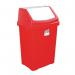 Coloured recycling swing bin 399420