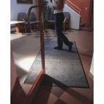 Washable Entrance Mat,85 X 120 Cm, Blacksteel Grey 399444