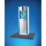 Dark Grey Water-koolermat. Shaped for Water Dispenser. 399480